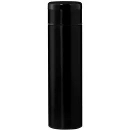 Kovel Giftology Double Walled Insulated Flask with Temperature Lid Black